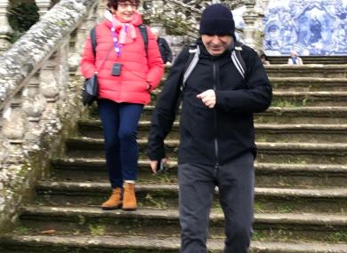 Descente d'escalier - 2024